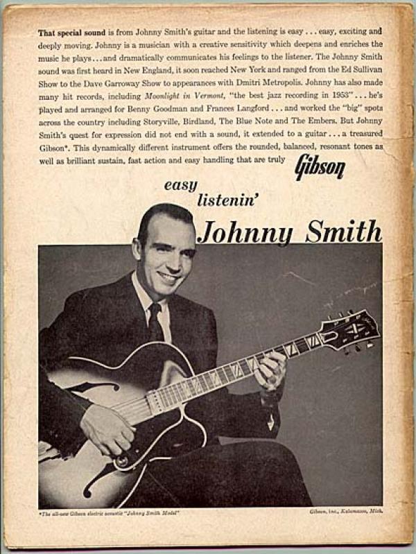 音楽雑誌●米ダウンビート誌 1961年7月20日号 「ジャズギター特集」