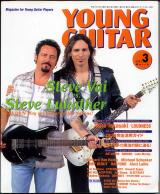ヤングギター 2001年3月号 No.462 表紙「スティーヴ・ヴァイ＆スティーヴ・ルカサー」