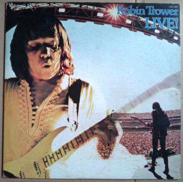 LP● Robin Trower ロビン・トロワー Live 難あり