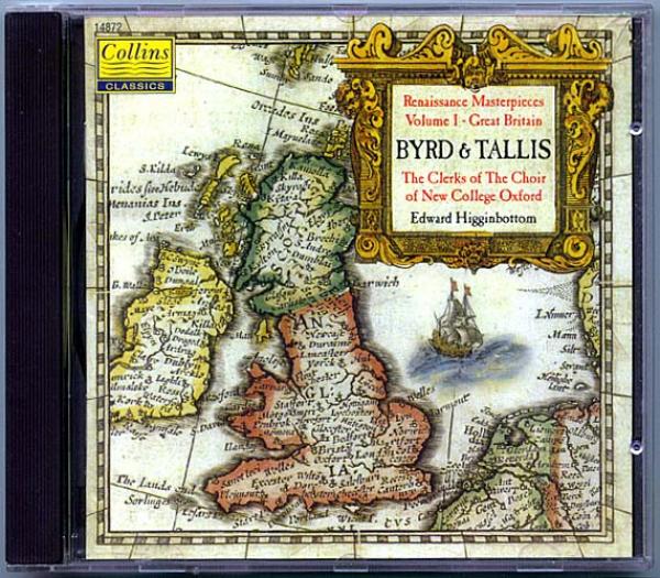 CD● エドワード・ヒギンボトム イギリスのルネッサンス作品集 バード/タリス