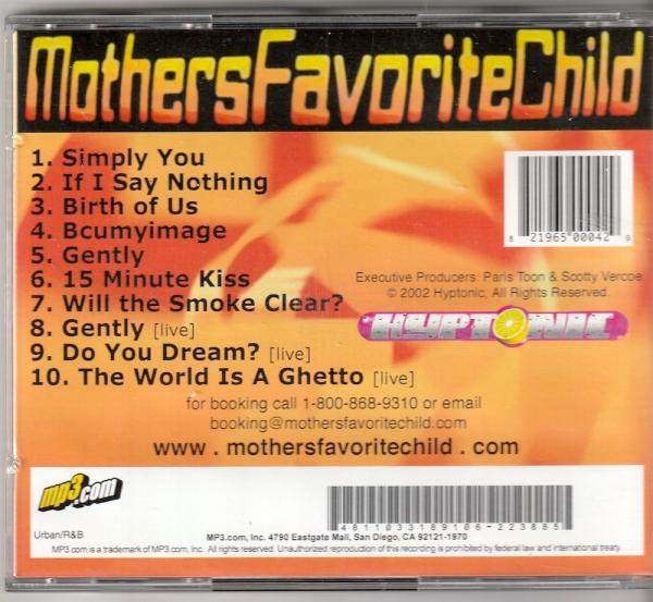 CD● MothersFavoriteChild マザーズ・フェイバリット・チャイルド GeNiUs@BIrTh