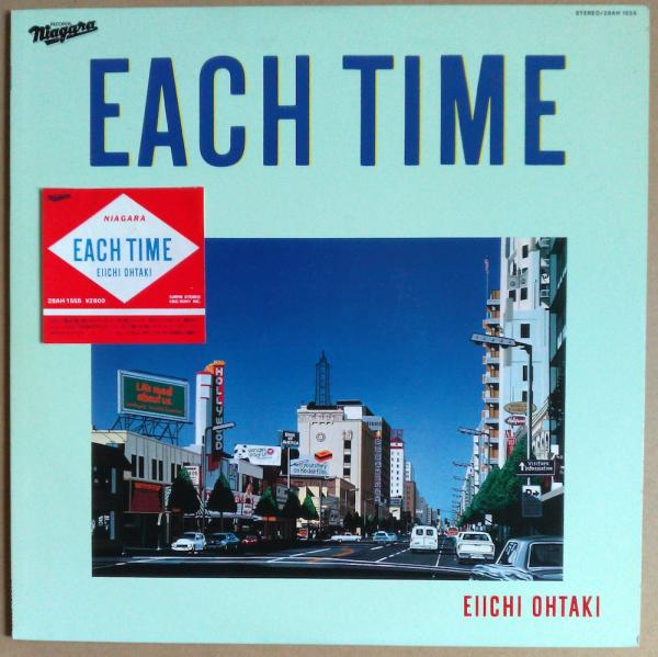 LP● 大滝詠一 EACH TIME 大瀧詠一