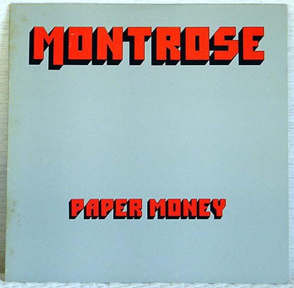 LPレコード● Montrose モントローズ Paper Money ペイパー・マネー