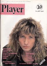 プレイヤー 1987年10月号 No.260 表紙「デイヴィッド・カヴァーデイル」