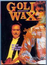 ゴールドワックス GOLD WAX 1995年8月号 No.34 表紙「ジェフ・ベック」