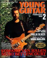 ヤングギター 1995年2月号 No.381 表紙「エディヴァンヘイレン」