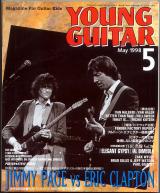ヤングギター 1998年5月号 No.428 表紙「ジミーペイジ/エリッククラプトン」
